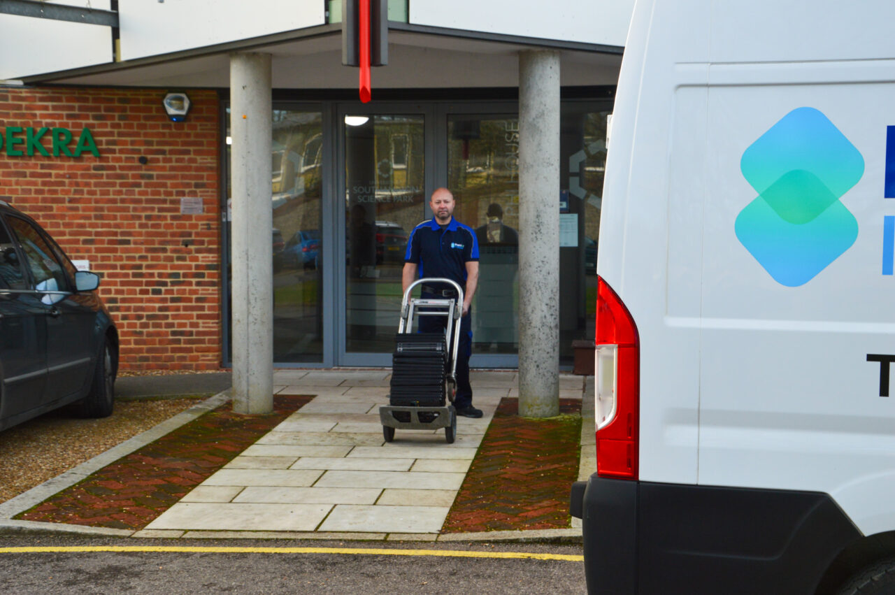 Premier IT Disposal vehicles